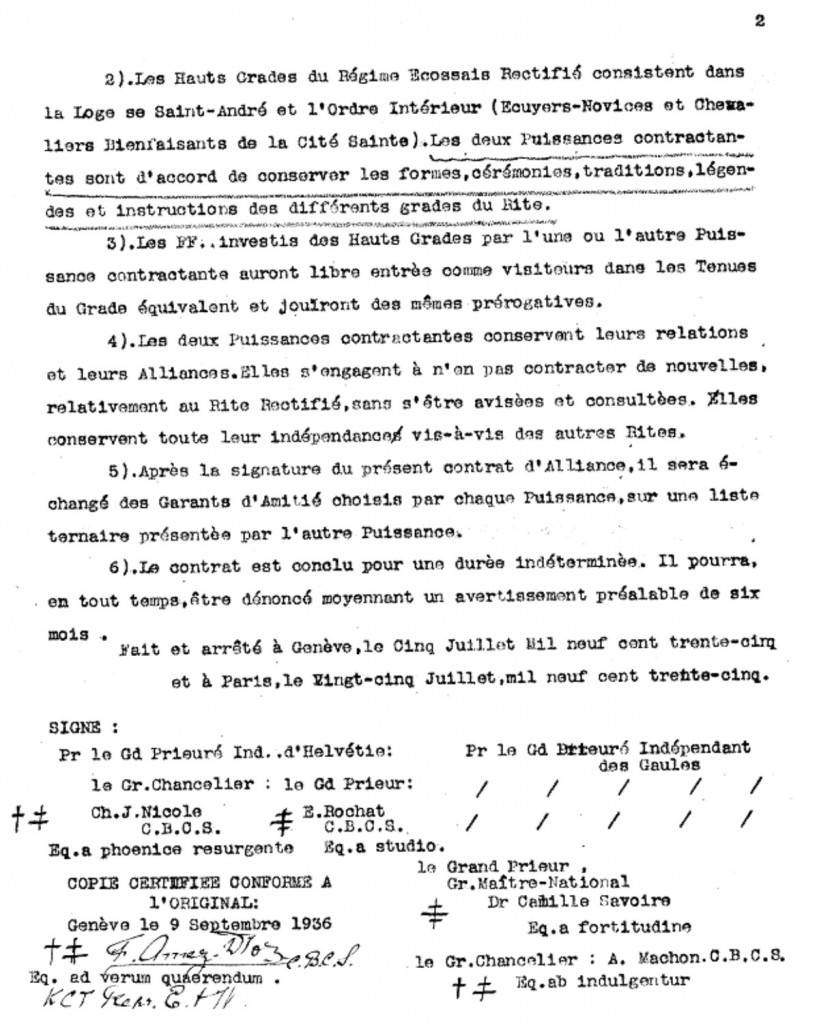 Traité d'Alliance GPIH-GDDG - 1935 1
